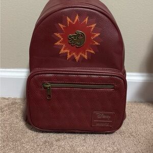 Disney Loungefly Red Backpack